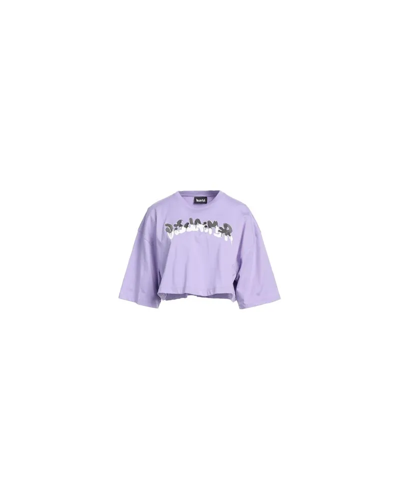 DISCLAIMER TOPS - T-shirtsauf YOOX.COM Lila
