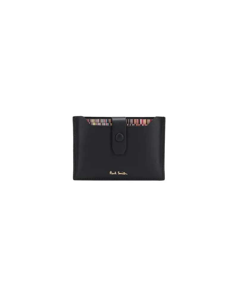 Paul Smith MEN WALLET PULL CC MULT  - Kleinlederwaren - Kartenetuisauf YOOX.COM Schwarz