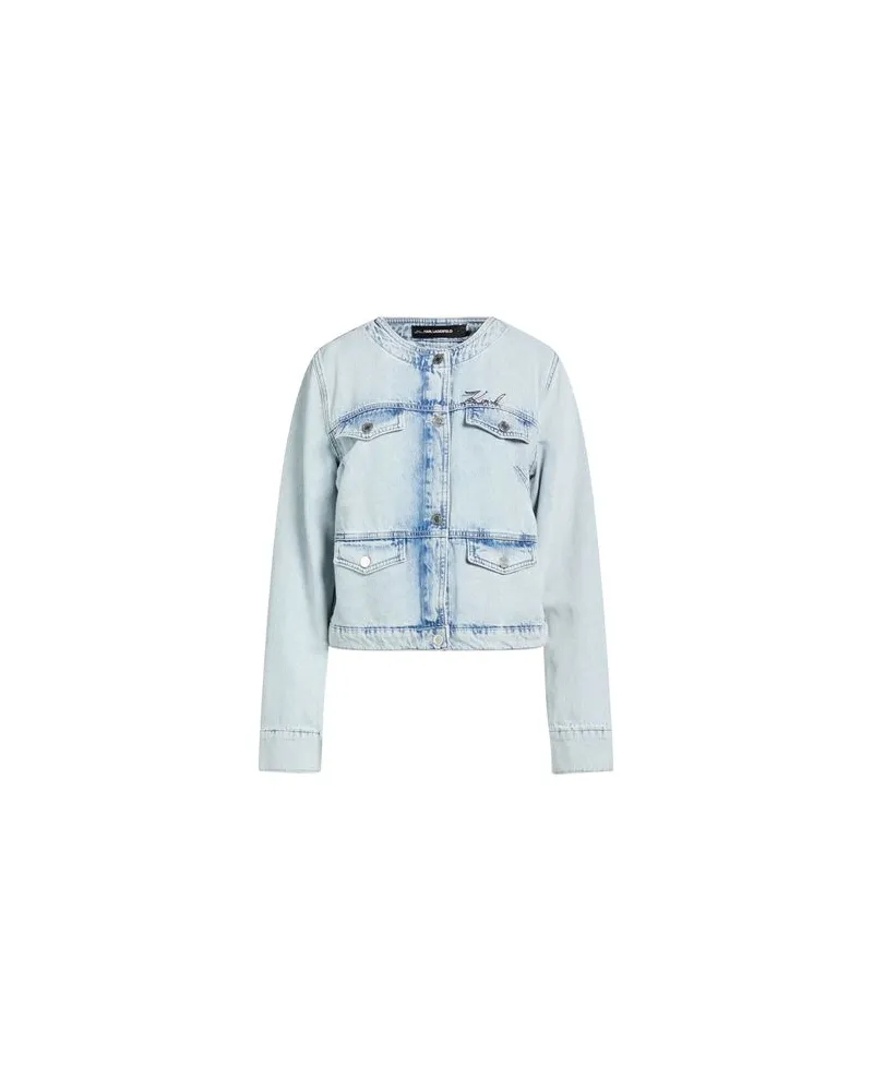 Karl Lagerfeld JACKEN & MÄNTEL - Jeansjacken/Mäntelauf YOOX.COM Blau