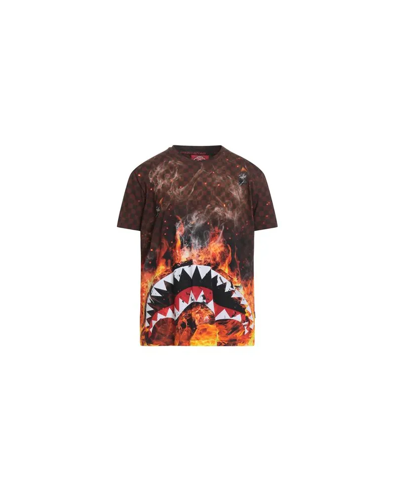 Sprayground TOPS - T-shirtsauf YOOX.COM Braun