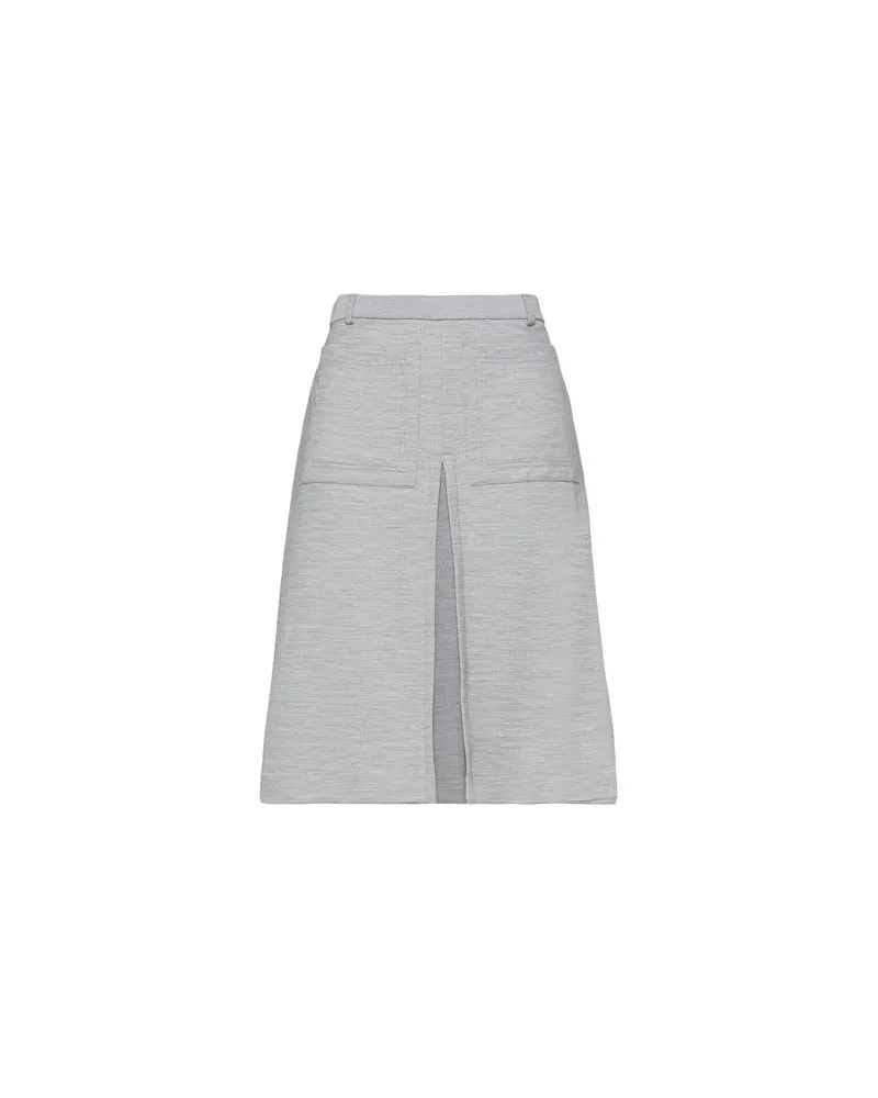 Burberry HOSEN & RÖCKE - Midi-Röckeauf YOOX.COM Grau