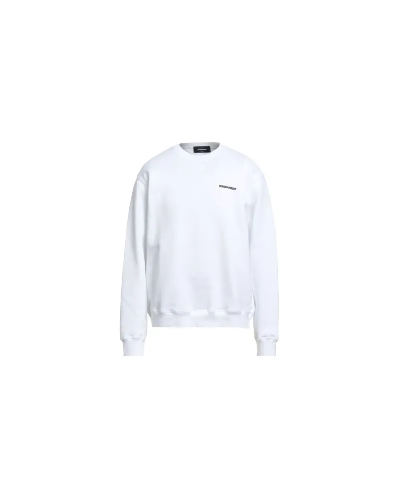 Dsquared2 TOPS - Sweatshirtsauf YOOX.COM Weiß