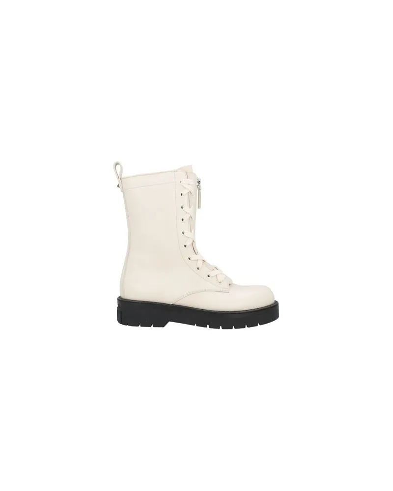 Valentino Garavani SCHUHE - Stiefelettenauf YOOX.COM Cremeweiß