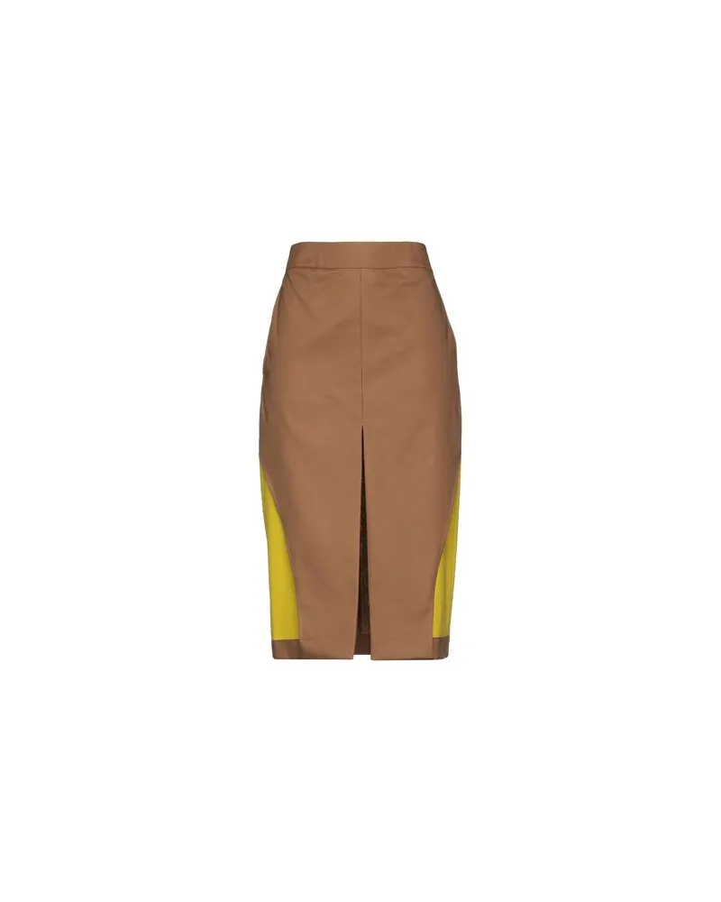 TOD'S HOSEN & RÖCKE - Midi-Röckeauf YOOX.COM Braun