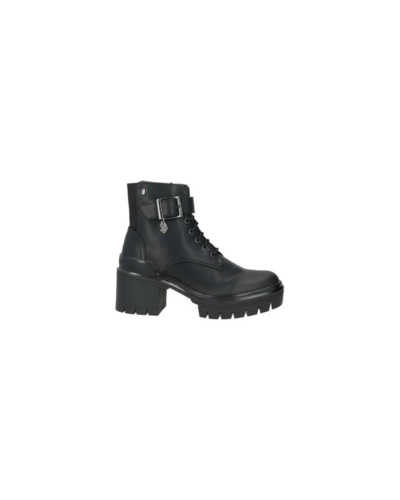 U.S. Polo Assn.  SCHUHE - Stiefelettenauf YOOX.COM Schwarz