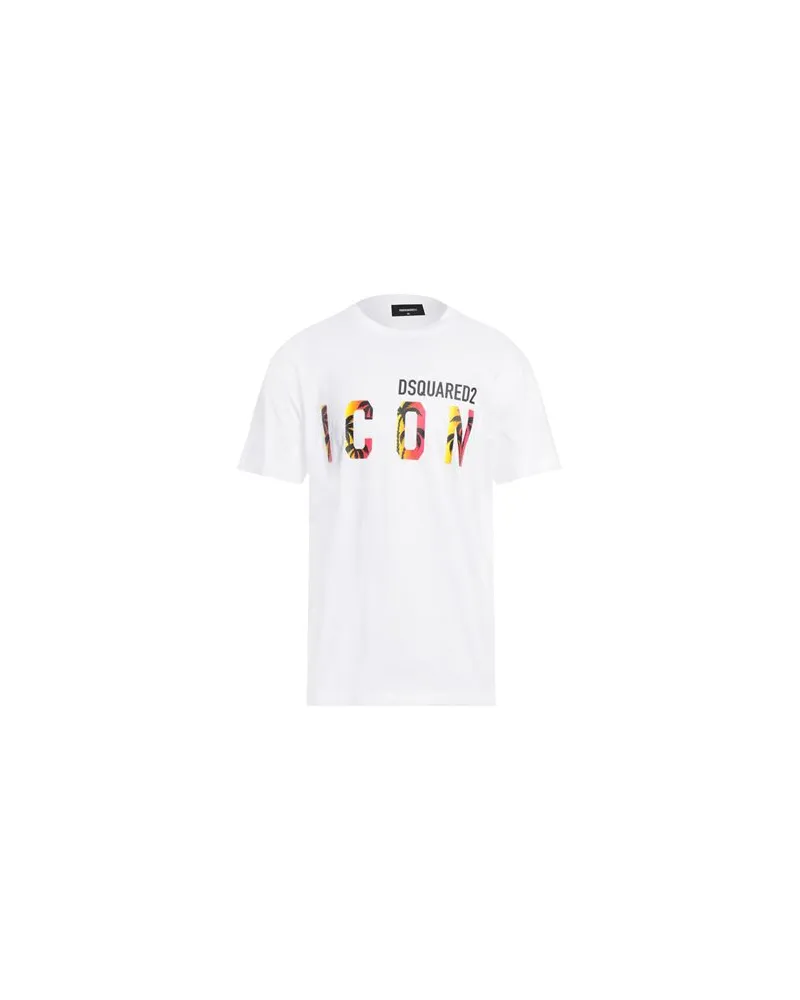 Dsquared2 TOPS - T-shirtsauf YOOX.COM Weiß