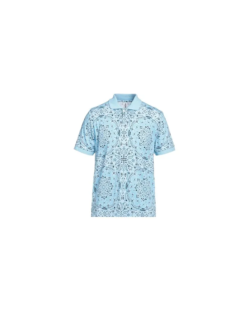 Moschino SWIM - TOPS - Poloshirtsauf YOOX.COM Himmelblau