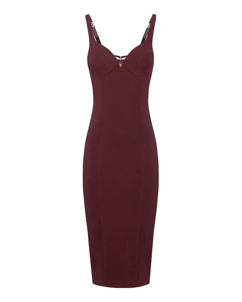 Elisabetta Franchi Midi-Kleid Violett