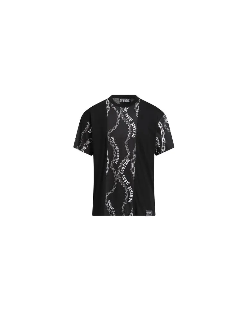 Versace Jeans TOPS - T-shirtsauf YOOX.COM Schwarz