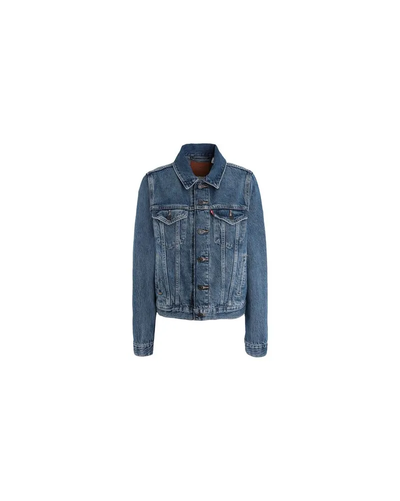 Levi's ORIGINAL TRUCKER  - JACKEN & MÄNTEL - Jeansjacken/Mäntelauf YOOX.COM Blau