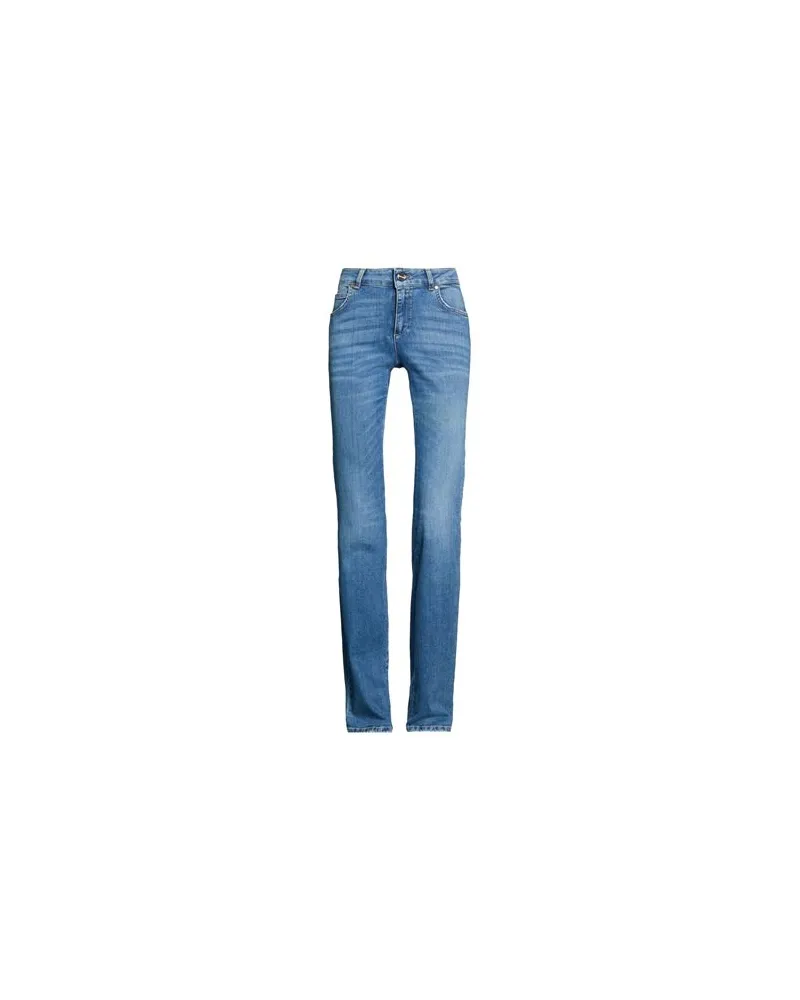 Blumarine HOSEN & RÖCKE - Jeanshosenauf YOOX.COM Blau