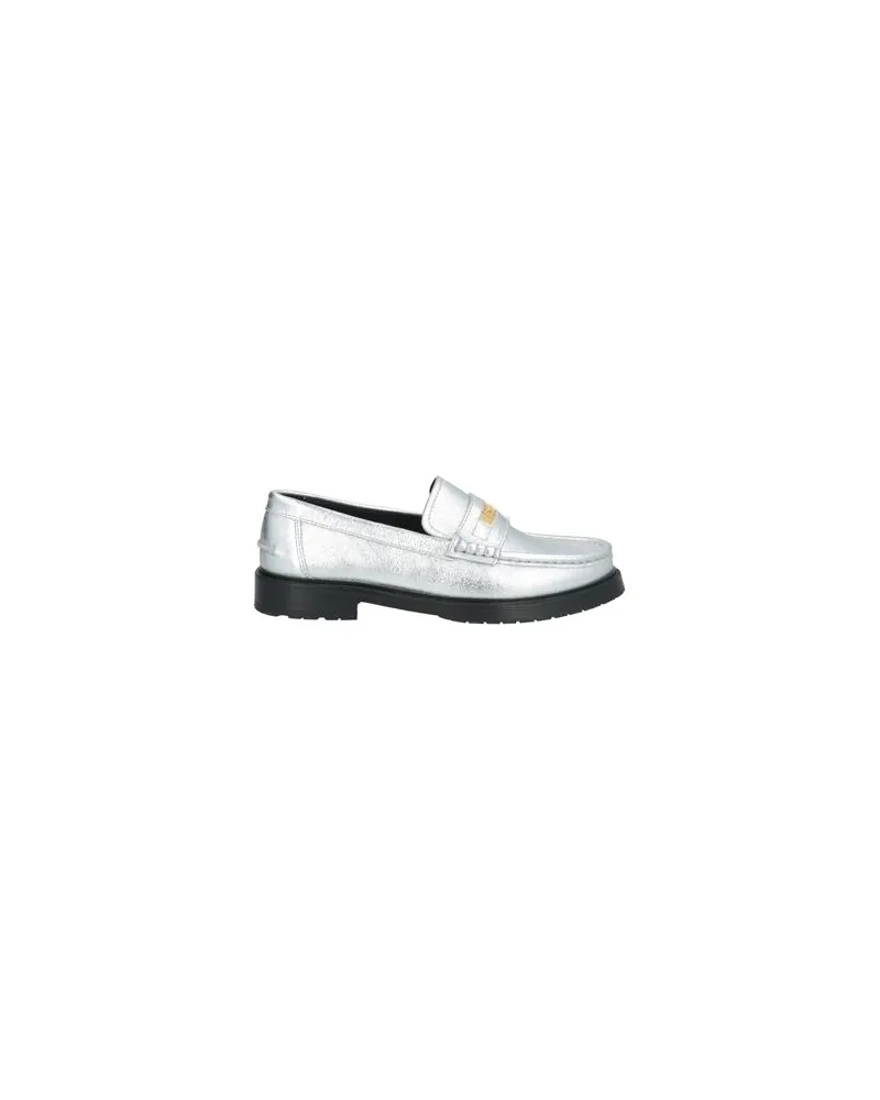 Moschino SCHUHE - Mokassinsauf YOOX.COM Silber