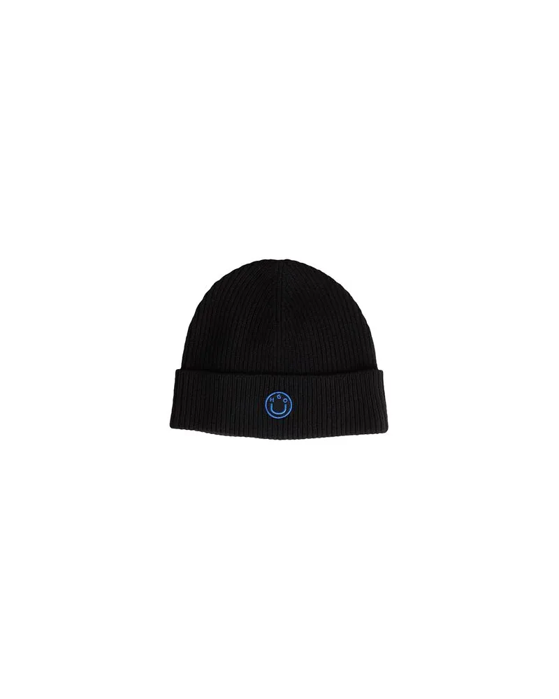 HUGO BOSS Xafi_B - ACCESSOIRES - Mützen & Hüteauf YOOX.COM Schwarz
