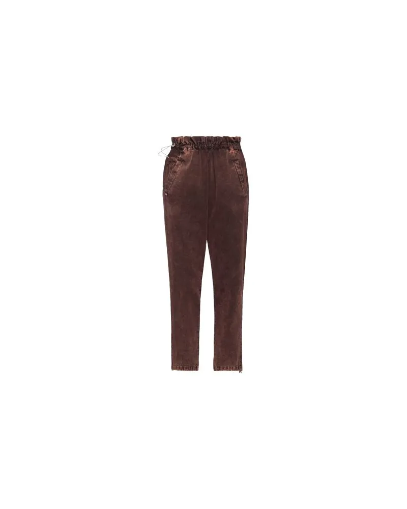 PLAN C HOSEN & RÖCKE - Hosenauf YOOX.COM Braun