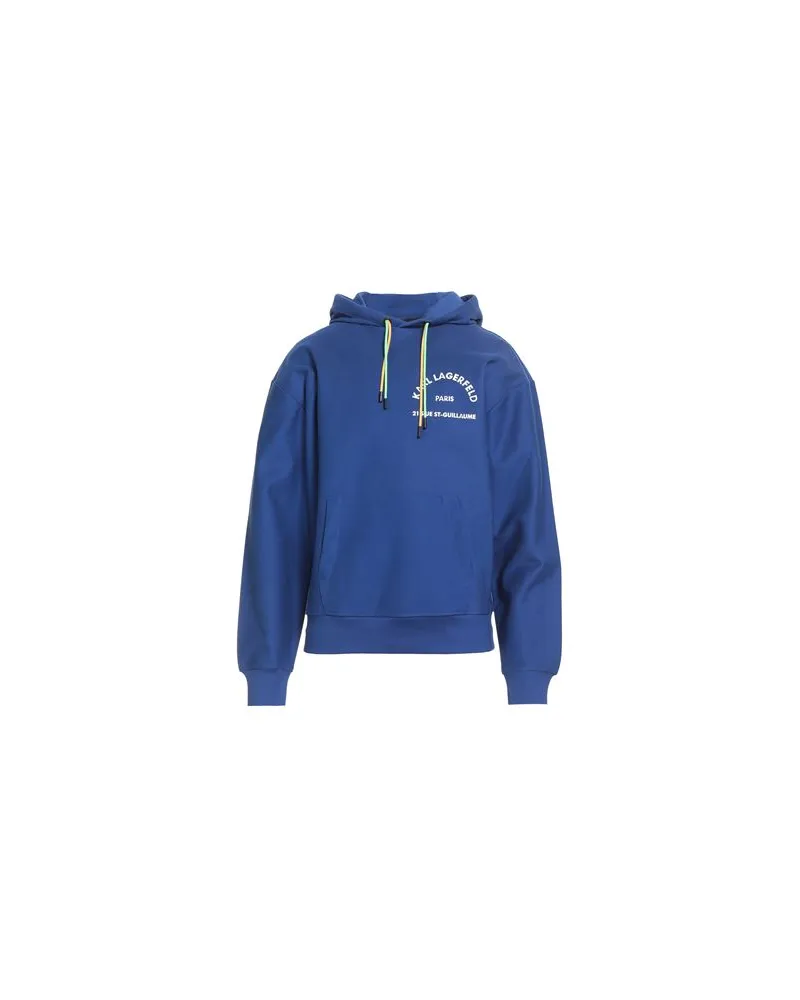 Karl Lagerfeld TOPS - Sweatshirtsauf YOOX.COM Blau