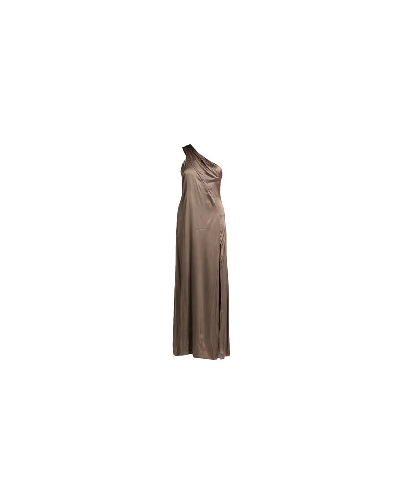 Alessia Santi KLEIDER - Maxi-Kleiderauf YOOX.COM Maulwurfsgrau