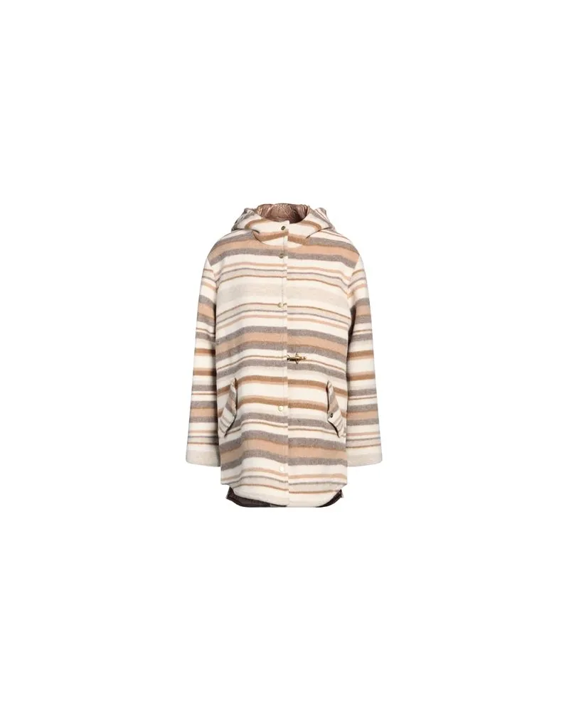 Fay JACKEN & MÄNTEL - Mäntelauf YOOX.COM Beige