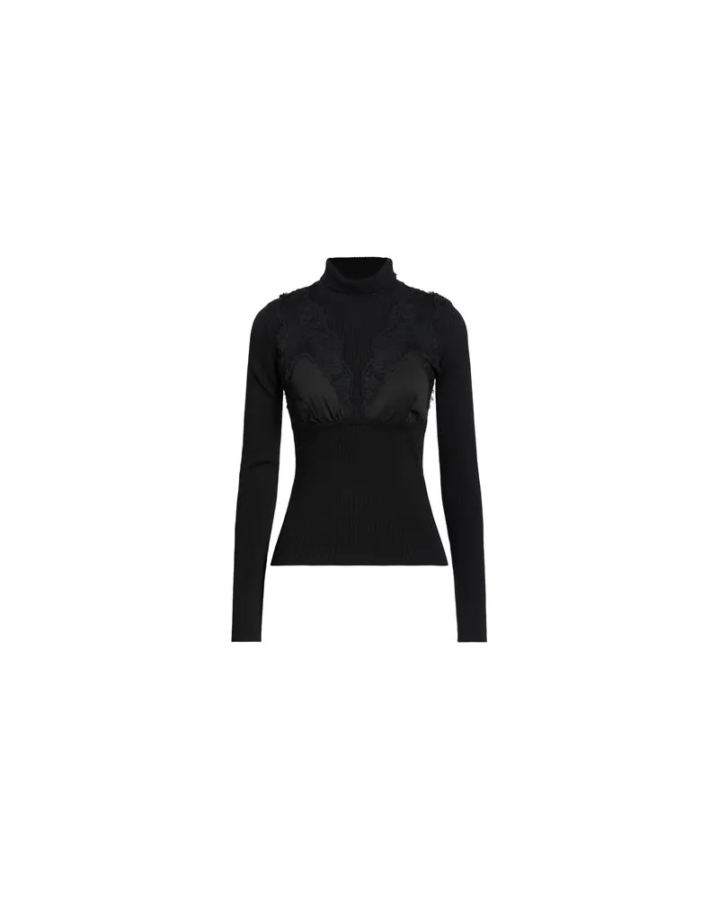 Blumarine STRICKWAREN - Rollkragenpulloverauf YOOX.COM Schwarz