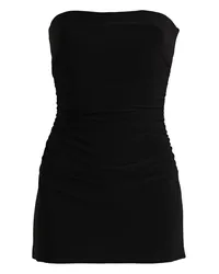 Norma Kamali Mini-Kleid Schwarz