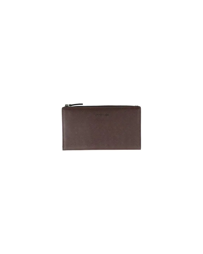 Cerruti 1881 Kleinlederwaren - Brieftaschenauf YOOX.COM Dunkelbraun