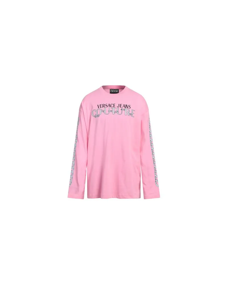 Versace Jeans TOPS - T-shirtsauf YOOX.COM Rosa