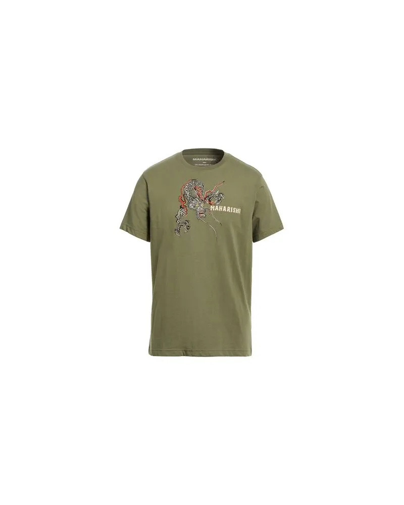 maharishi TOPS - T-shirtsauf YOOX.COM Militärgrün