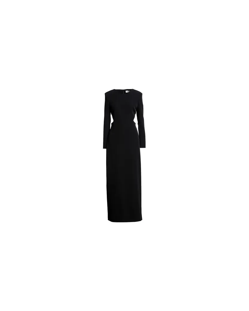 P.A.R.O.S.H. KLEIDER - Maxi-Kleiderauf YOOX.COM Schwarz