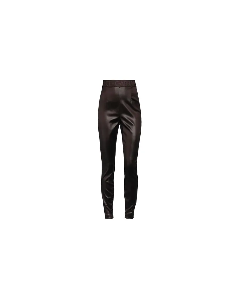 Dolce & Gabbana HOSEN & RÖCKE - Leggingsauf YOOX.COM Schokobraun
