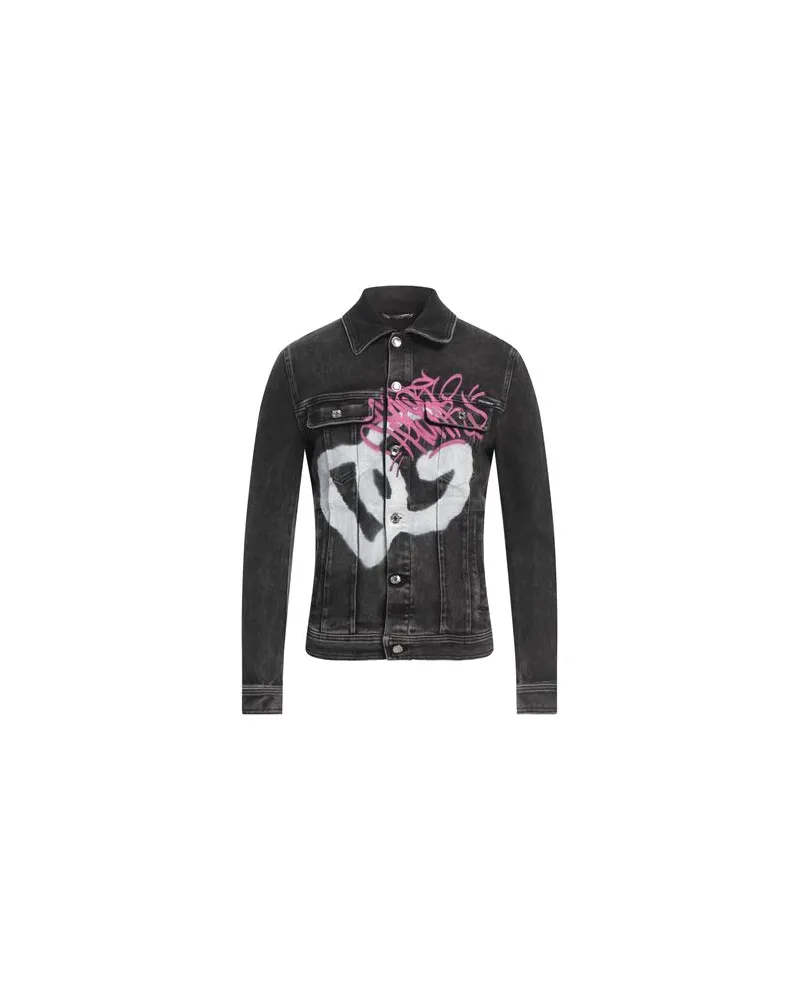 Dolce & Gabbana JACKEN & MÄNTEL - Jeansjacken/Mäntelauf YOOX.COM Schwarz