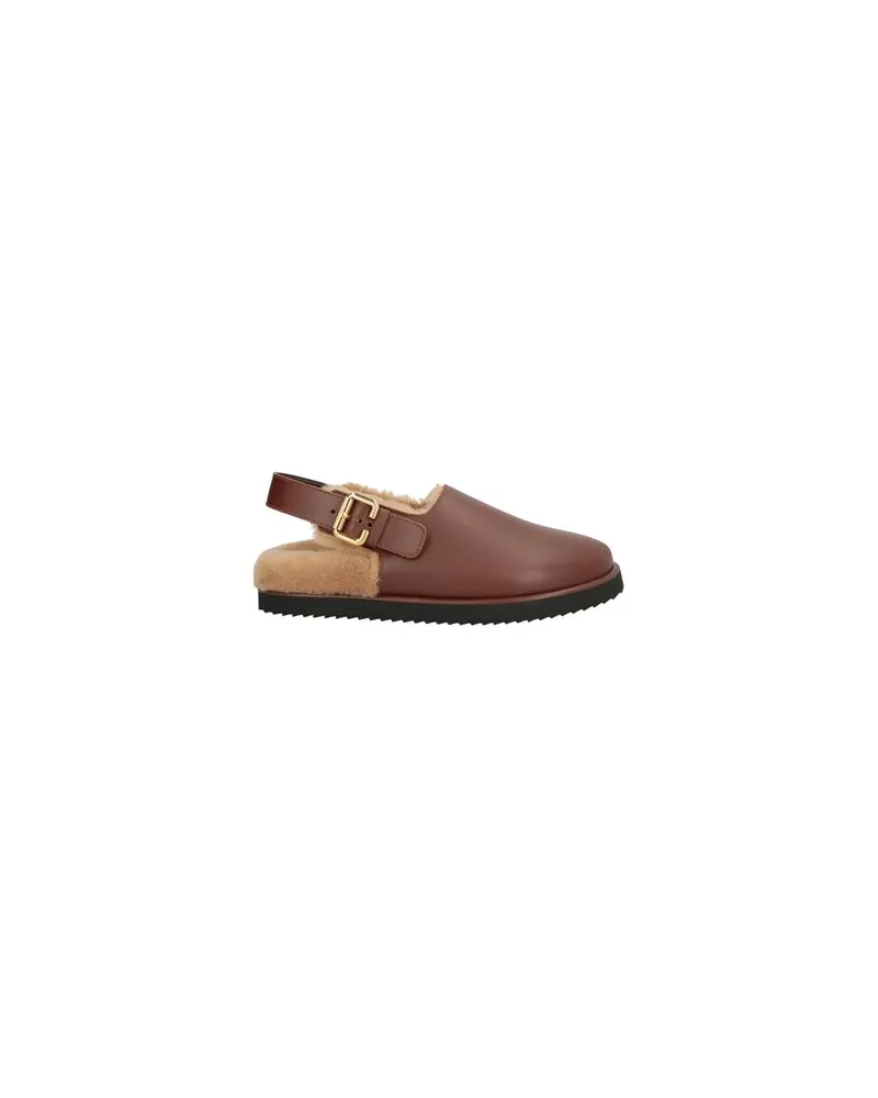 Chloé SCHUHE - Mules & Clogsauf YOOX.COM Schokobraun