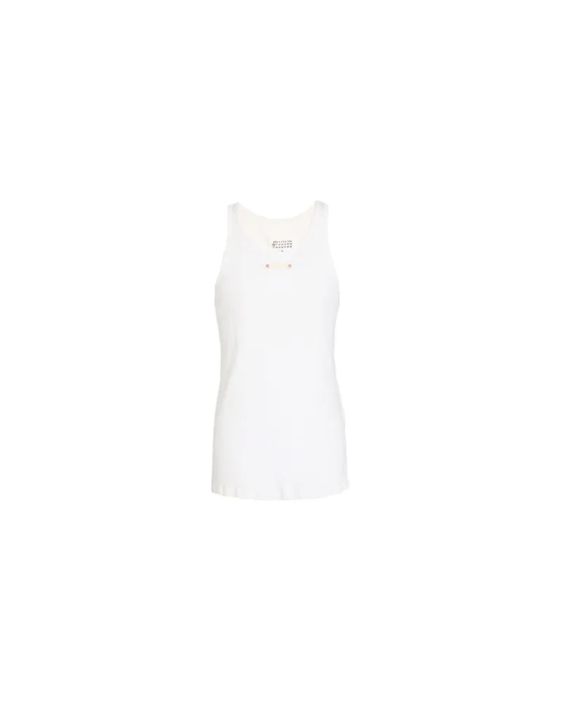 Maison Margiela TOPS - Tank Topsauf YOOX.COM Weiß
