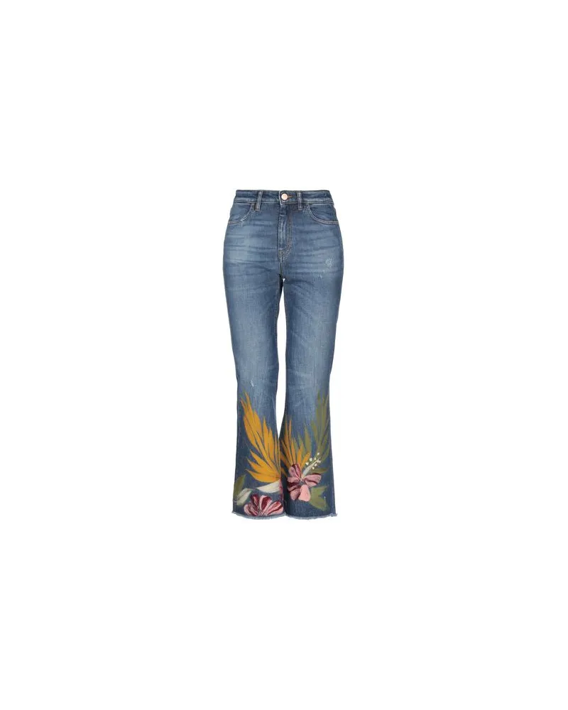 PT TORINO HOSEN & RÖCKE - Jeanshosenauf YOOX.COM Blau