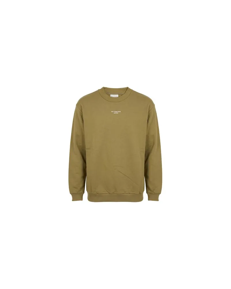 Drôle de Monsieur TOPS - Sweatshirtsauf YOOX.COM Salbeigrün