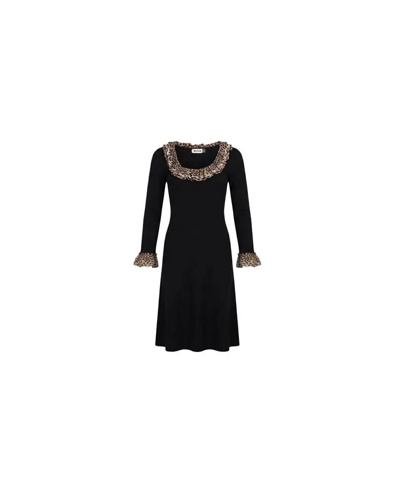 RIXO KLEIDER - Midi-Kleiderauf YOOX.COM Schwarz
