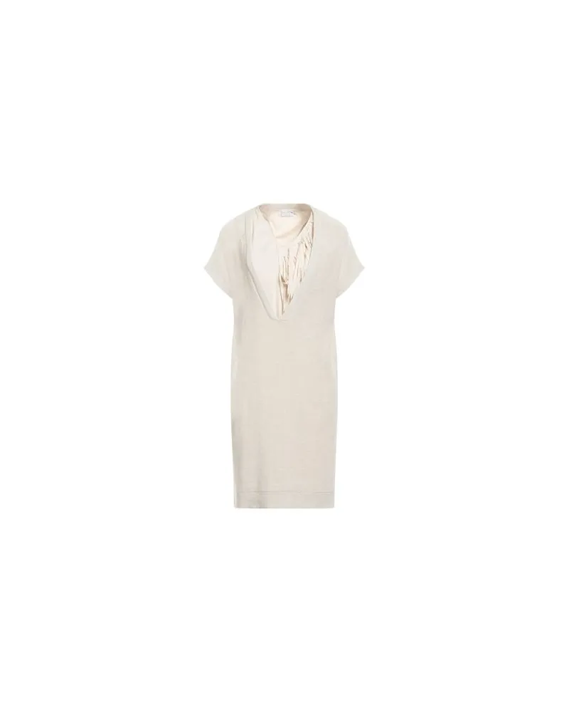 Brunello Cucinelli KLEIDER - Mini-Kleiderauf YOOX.COM Beige