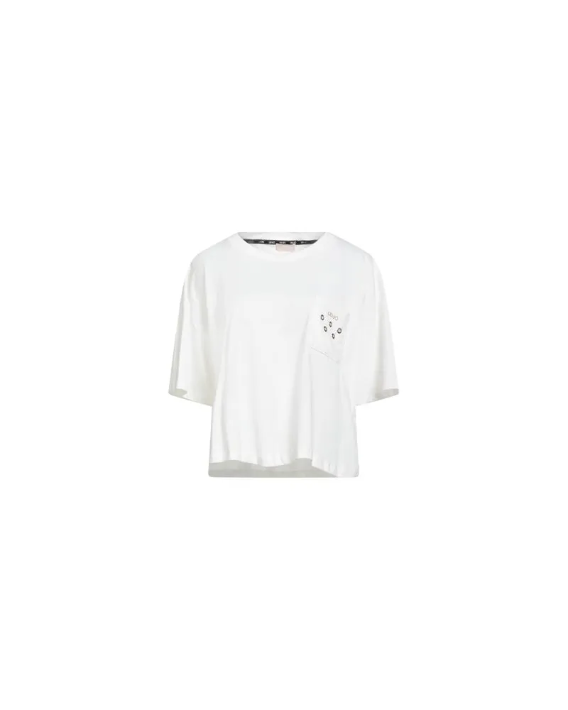 Liu Jo BETTER - TOPS - T-shirtsauf YOOX.COM Weiß