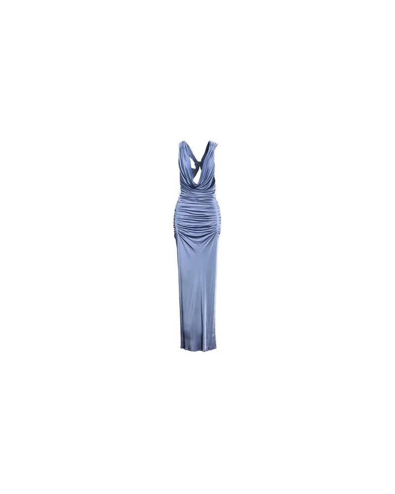 GAUGE81 KLEIDER - Maxi-Kleiderauf YOOX.COM Hellblau