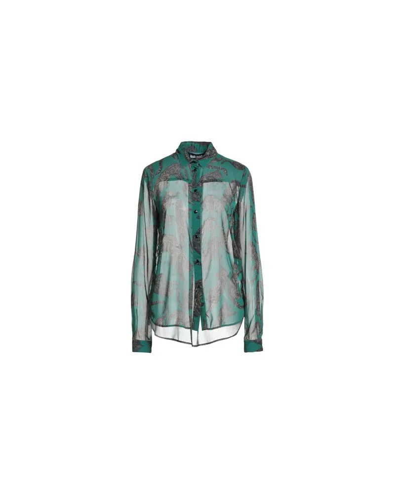 Just Cavalli TOPS - Hemdenauf YOOX.COM Smaragdgrün