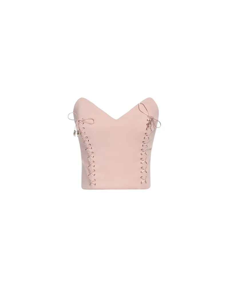 Elisabetta Franchi TOPS - Topsauf YOOX.COM Hellrosa