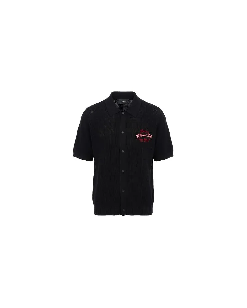 Amiri STRICKWAREN - Strickjackenauf YOOX.COM Schwarz