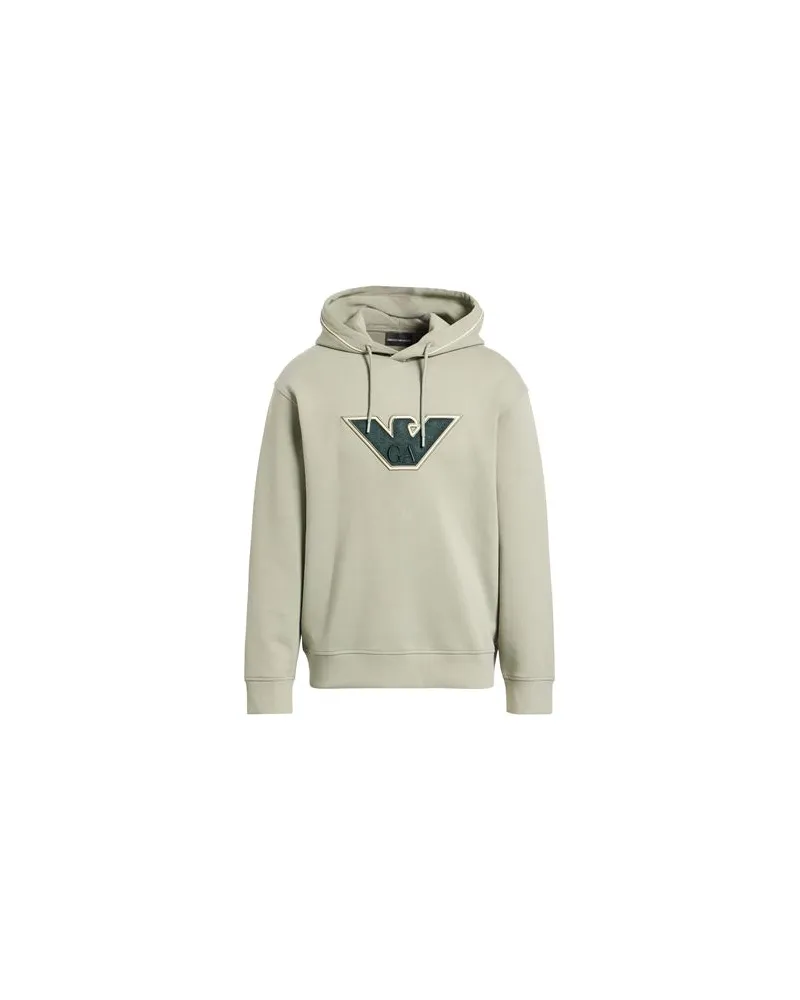 Emporio Armani TOPS - Sweatshirtsauf YOOX.COM Salbeigrün