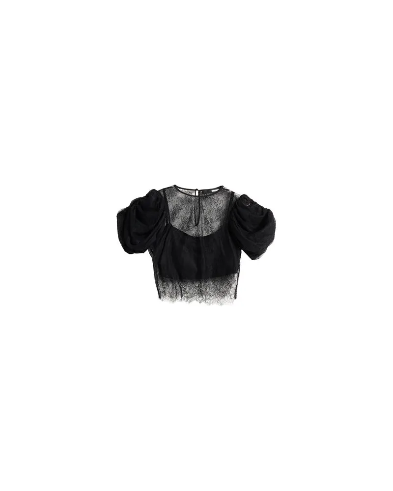 ROTATE Birger Christensen TOPS - Topsauf YOOX.COM Schwarz