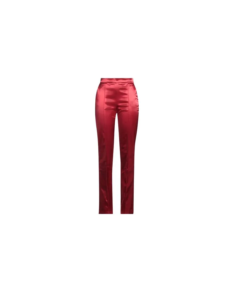 Elisabetta Franchi HOSEN & RÖCKE - Hosenauf YOOX.COM Rot
