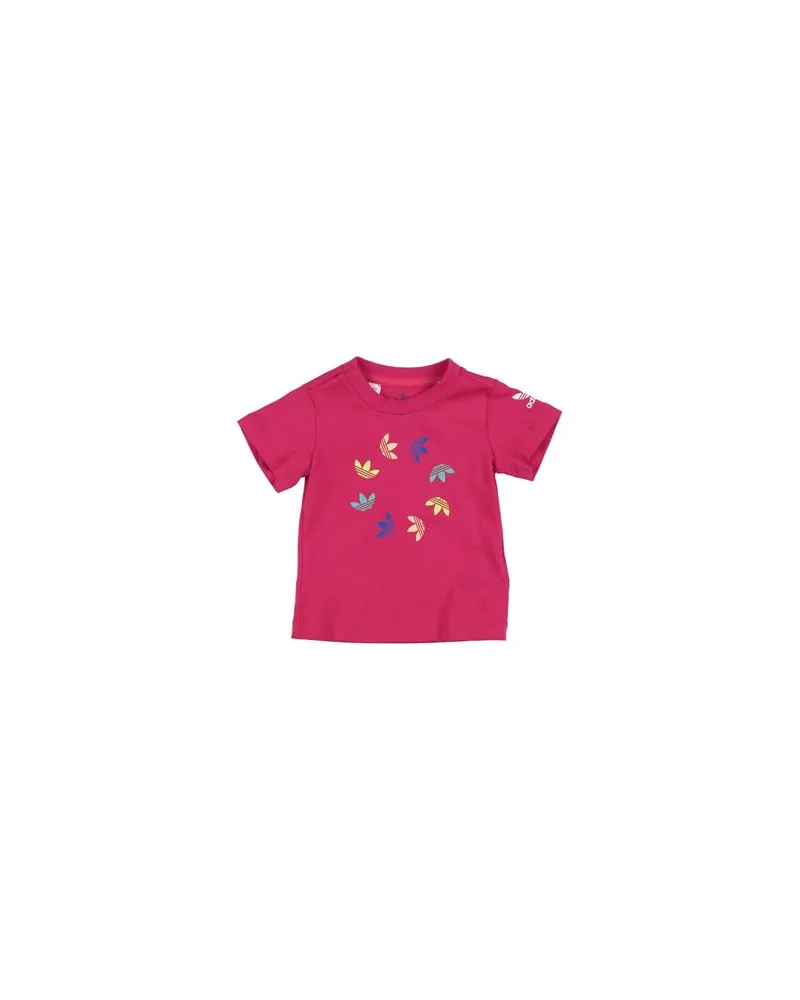 adidas TEE  - TOPS - T-shirtsauf YOOX.COM Fuchsia