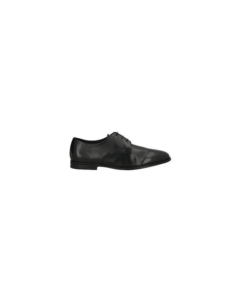 Doucal´s NOTTINGHAM - SCHUHE - Schnürschuheauf YOOX.COM Schwarz