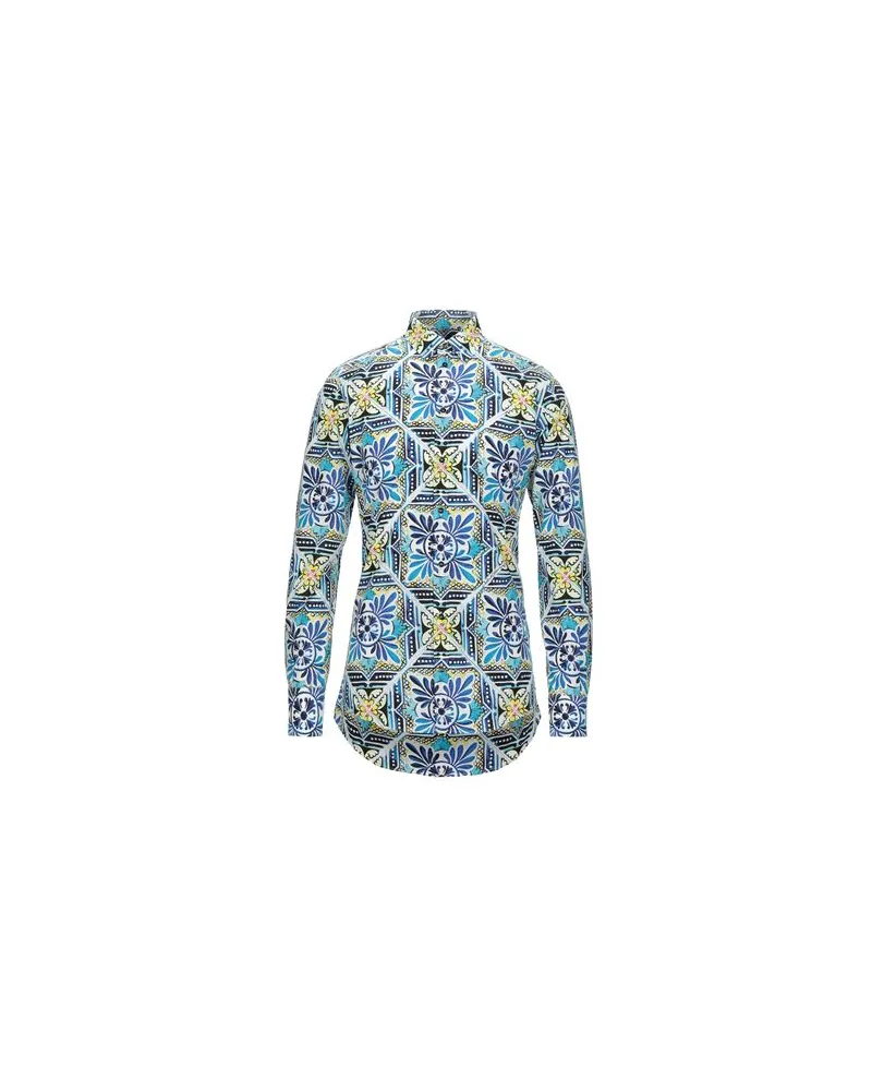 Dolce & Gabbana TOPS - Hemdenauf YOOX.COM Blau