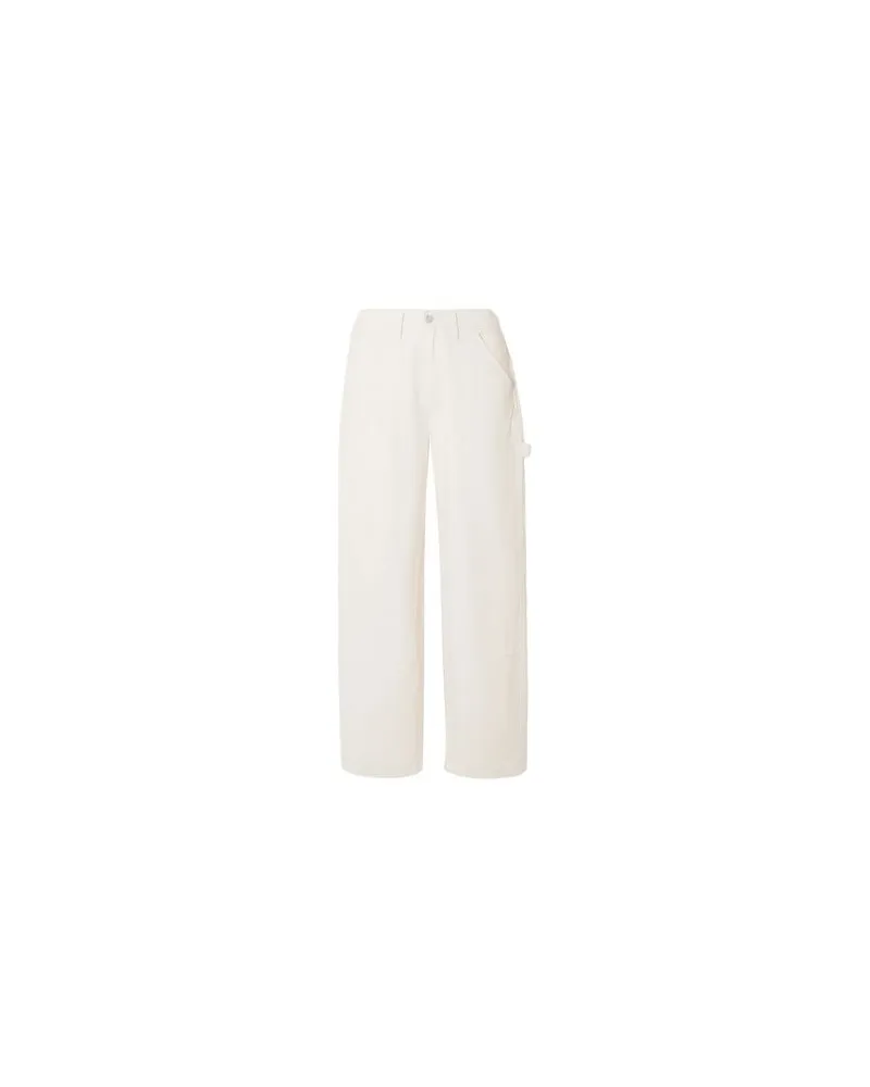 RE/DONE HOSEN & RÖCKE - Hosenauf YOOX.COM Elfenbein
