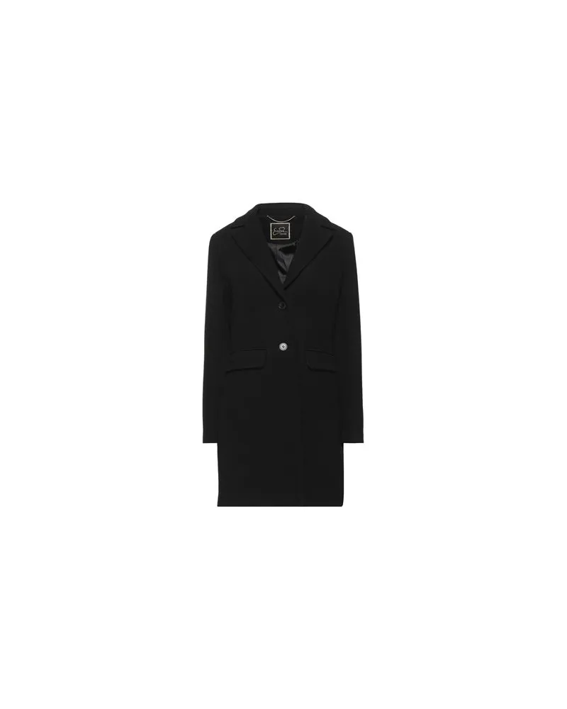 YES ZEE by Essenza JACKEN & MÄNTEL - Mäntelauf YOOX.COM Schwarz