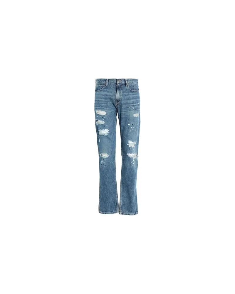 HUGO BOSS HOSEN & RÖCKE - Jeanshosenauf YOOX.COM Blau