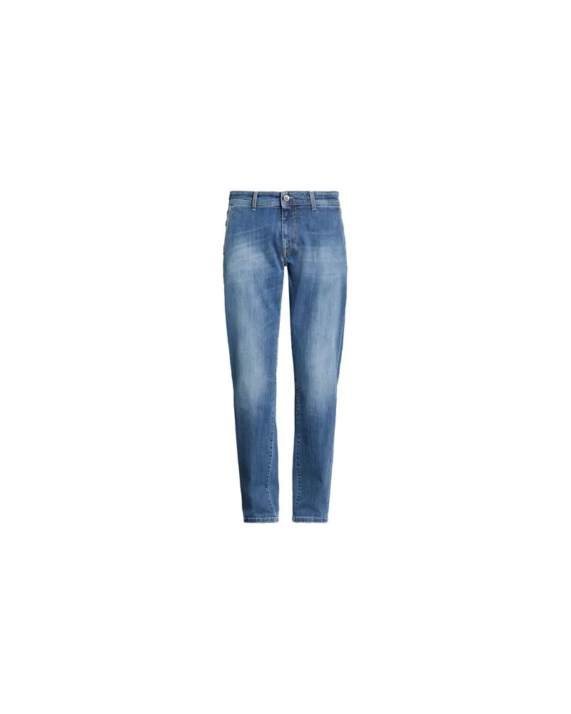BARBA HOSEN & RÖCKE - Jeanshosenauf YOOX.COM Blau